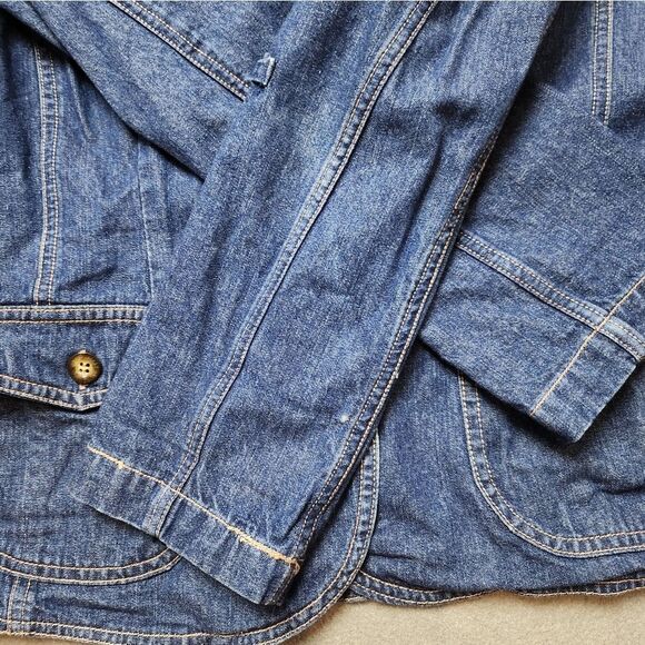 Vintage 90s Women's Northern Reflections Denim Jacket Sz Med - Picture 9 of 16